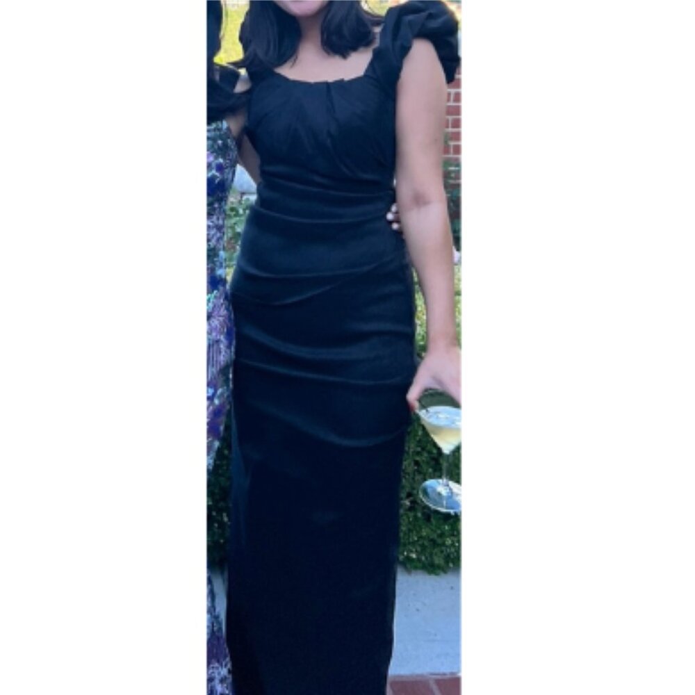 Rachel Gilbert Kalina Gown Black